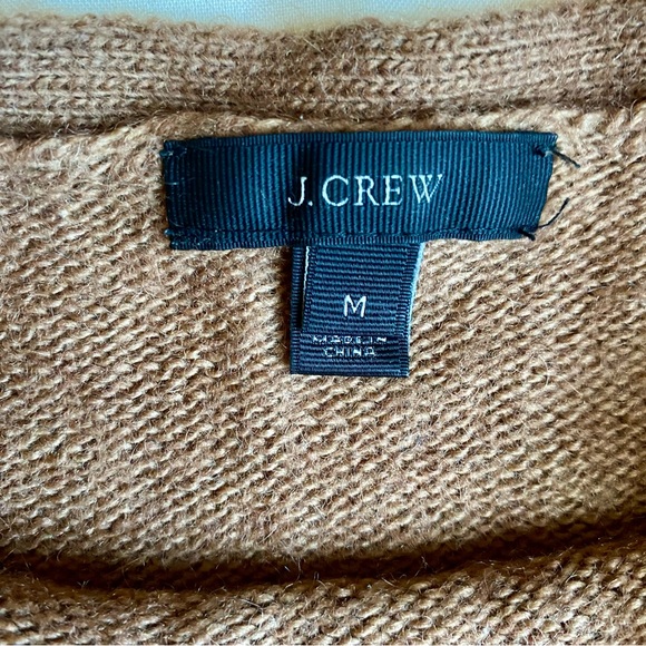 J Crew Brown Wool Boatneck Sweater - Picture 8 of 9